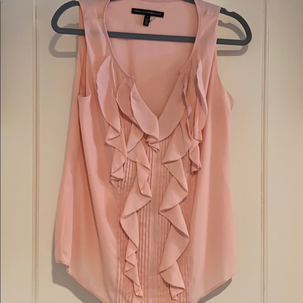 Women’s pink sleeveless blouse